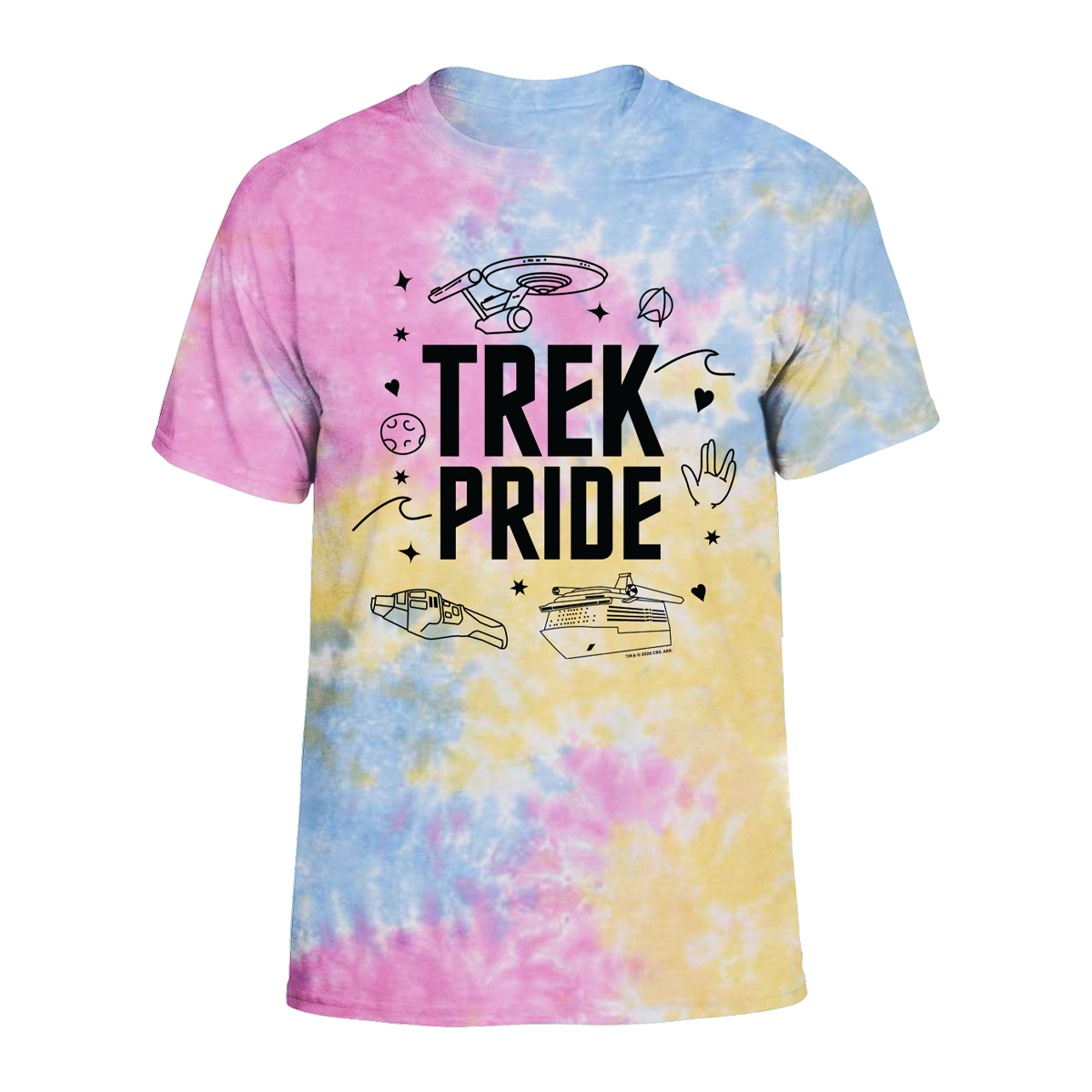 Trek Pride Tie Dye Tee (Pre-Order)