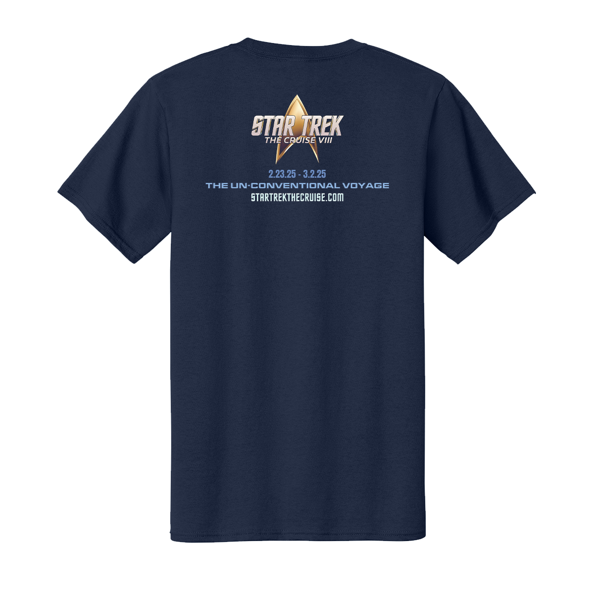 Star Trek The Cruise 2025 Embarkation Shirt PreOrder Star Trek