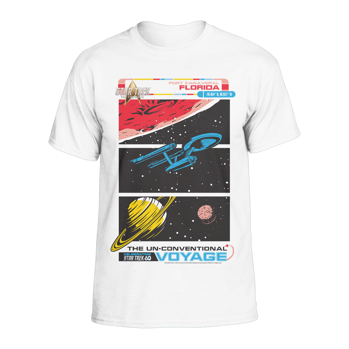 Star Trek: The Cruise 2026 Embarkation Tee (Pre-Order)