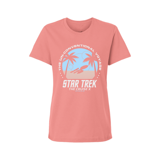 Star Trek: The Cruise X Ladies Beach T-Shirt (Pre-Order)