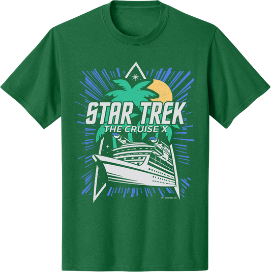 Star Trek: The Cruise X Kelly Green Cruise Ship T-Shirt (Pre-Order)